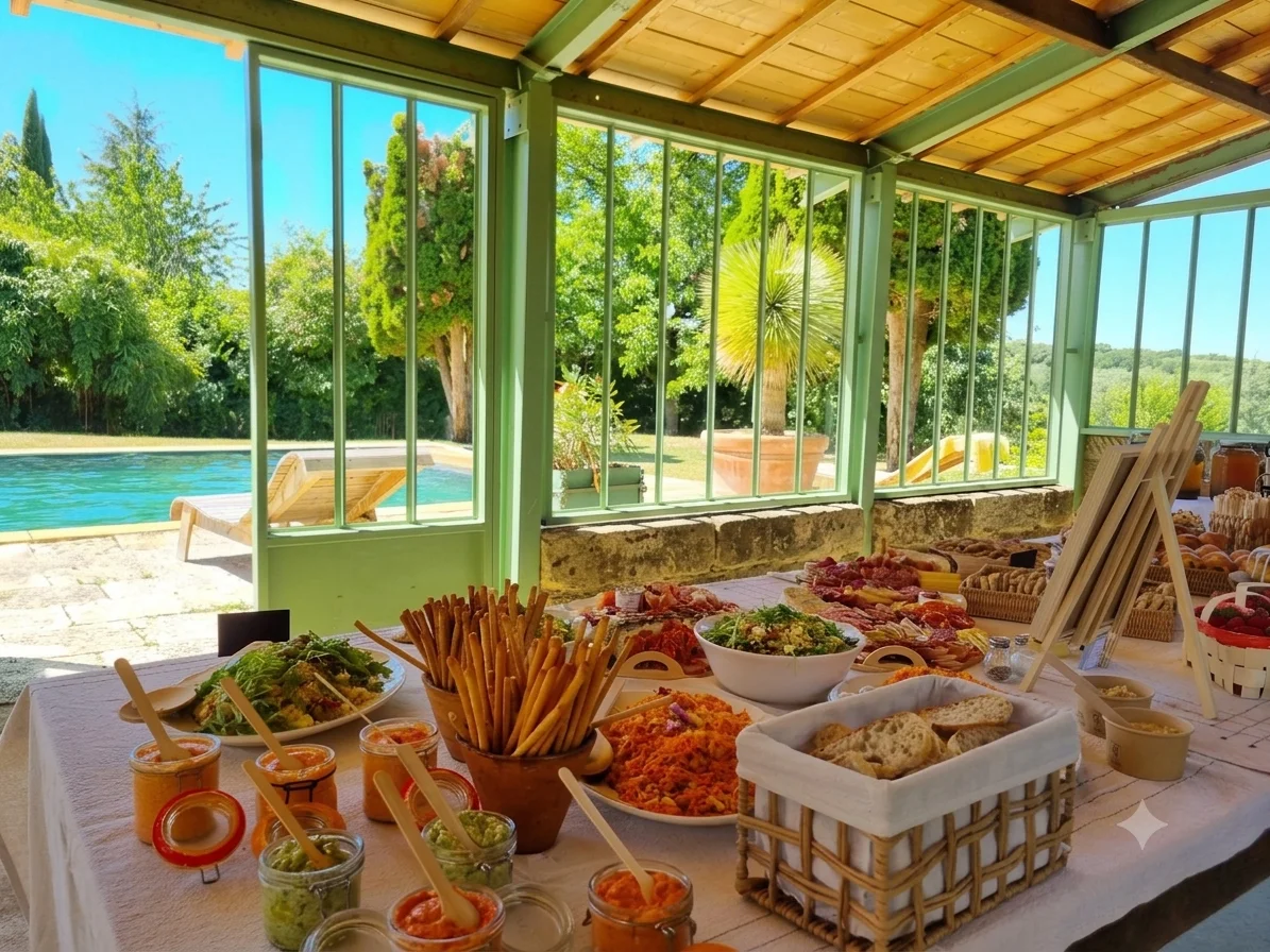 Table bucolique